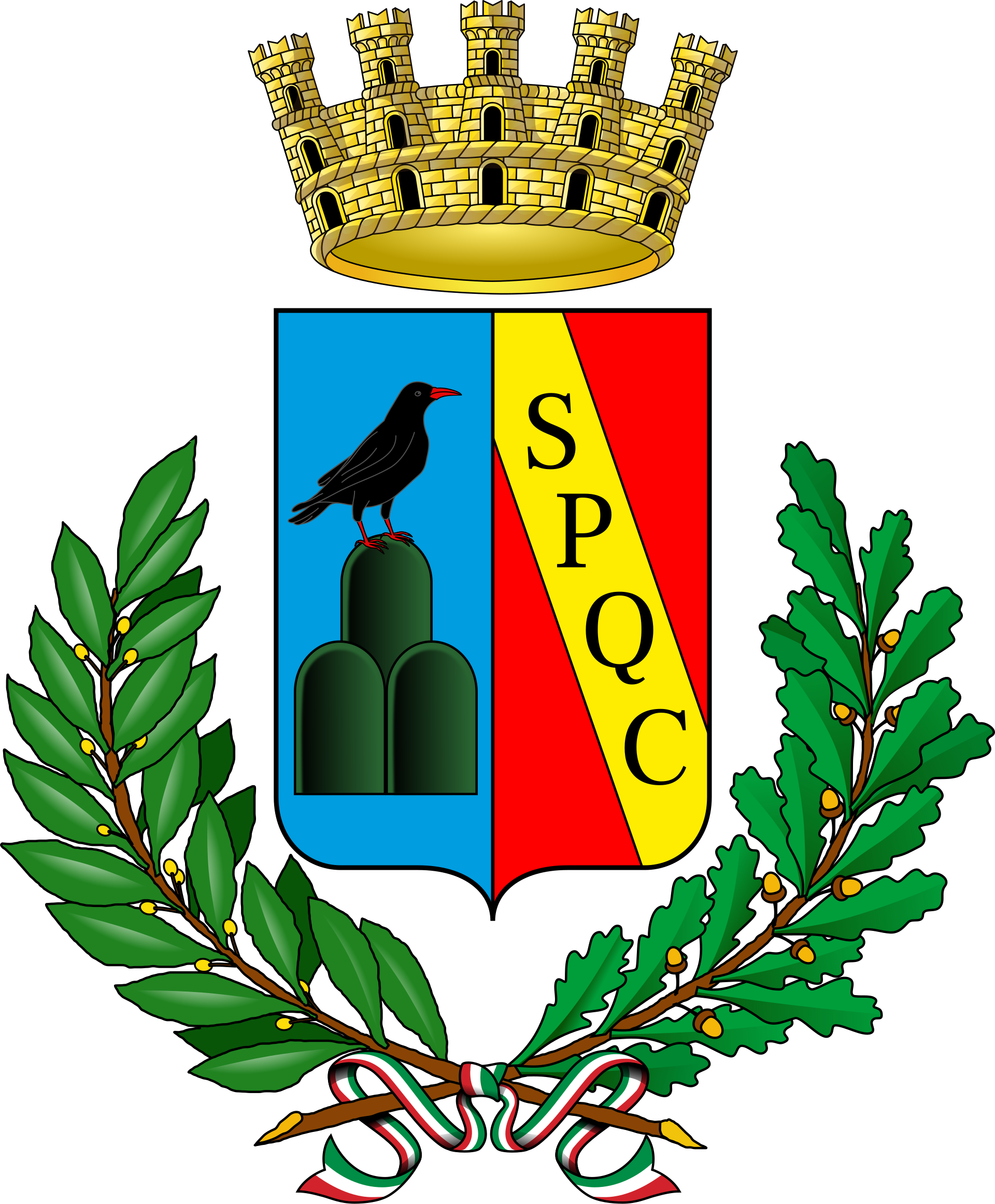 Stemma della Città di Guidonia Montecelio